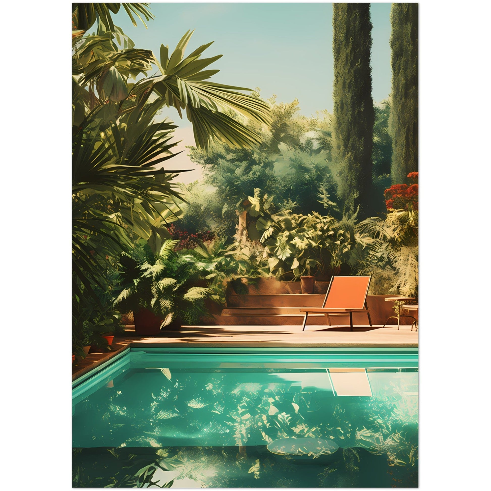 meet me by the pool #poster# by ARTEXPRESSO