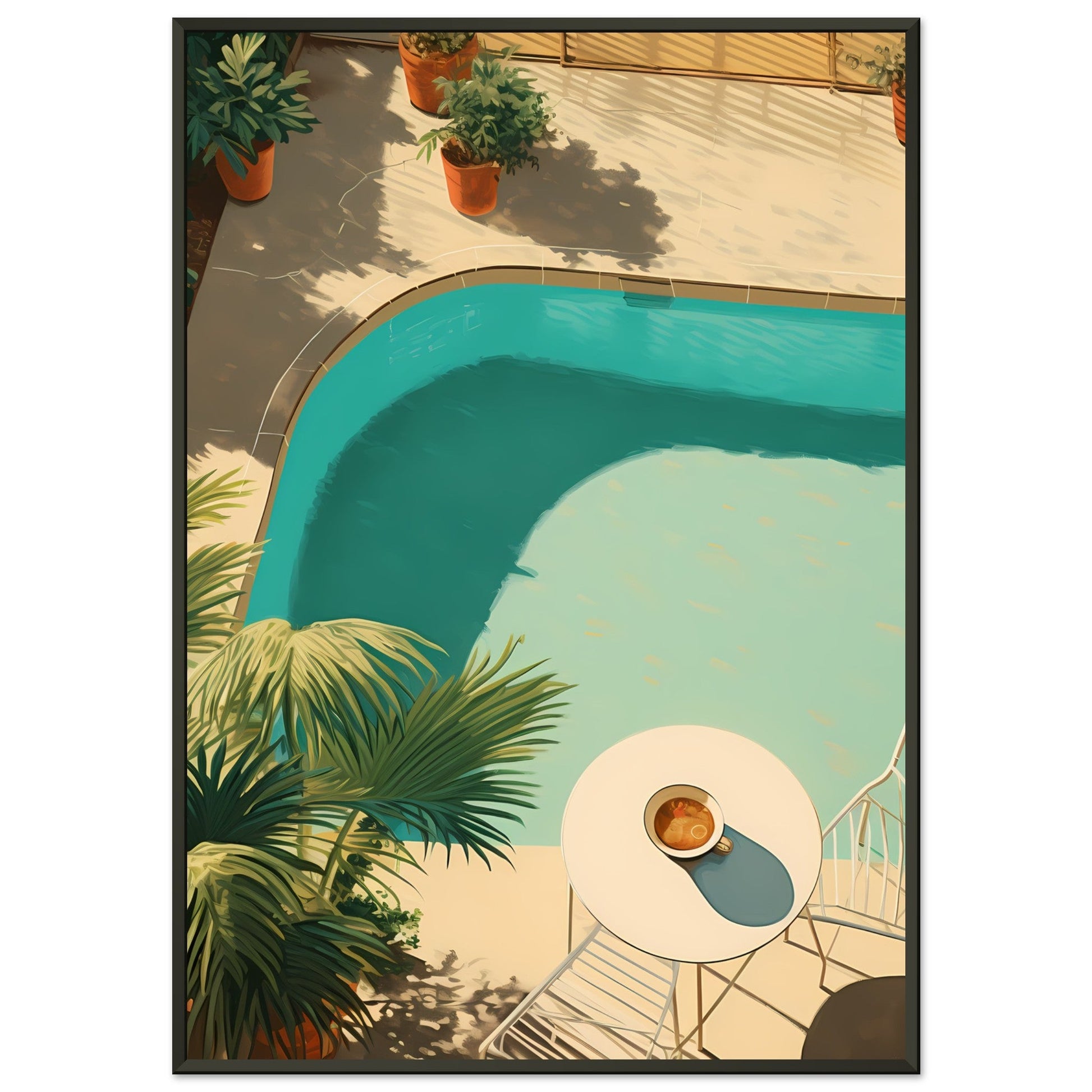 meet me by the pool #poster# by ARTEXPRESSO