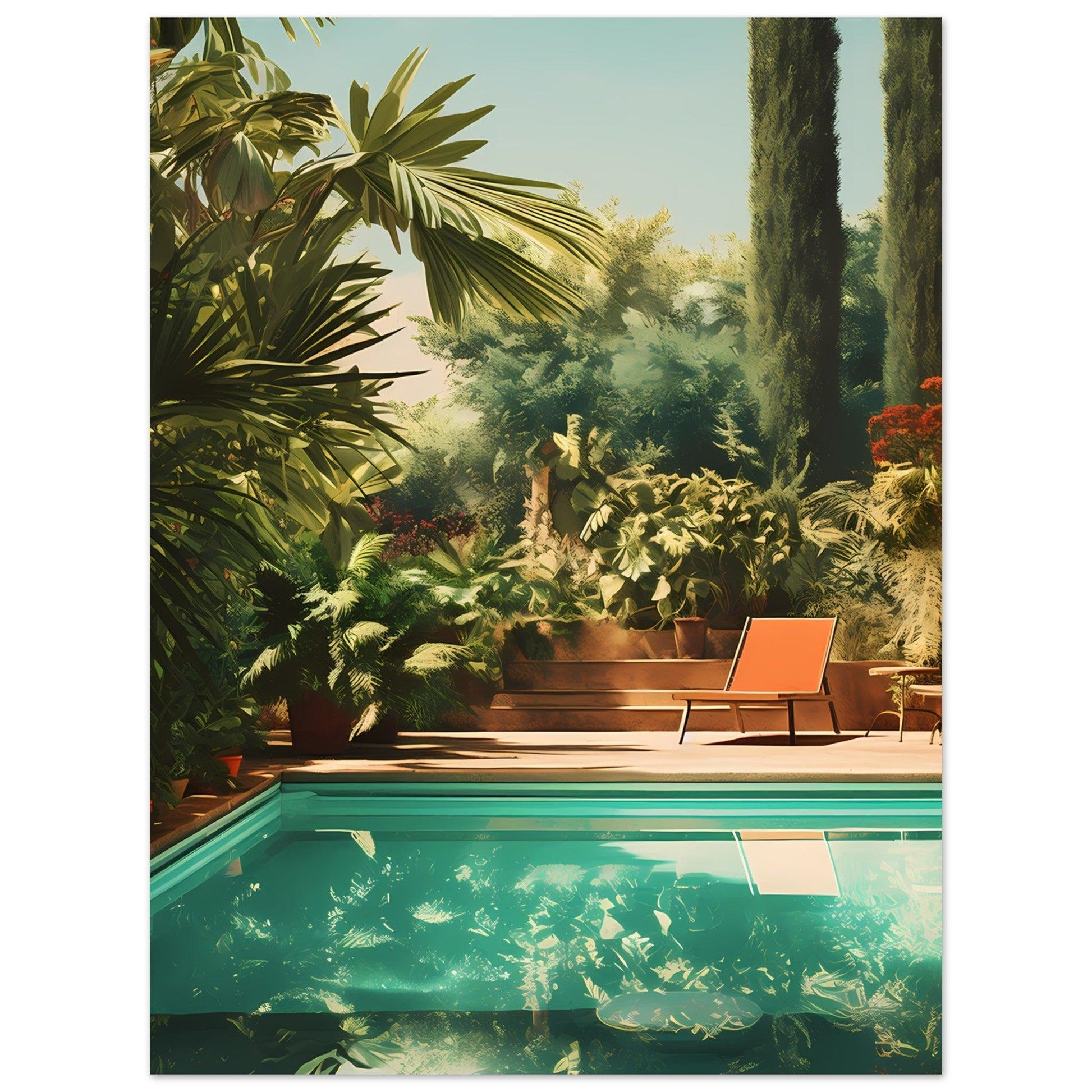 meet me by the pool #poster# by ARTEXPRESSO