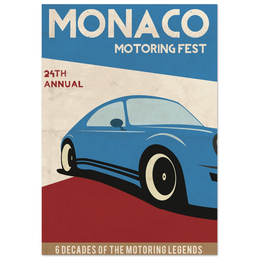 monaco - motoring fest #poster# by ARTEXPRESSO