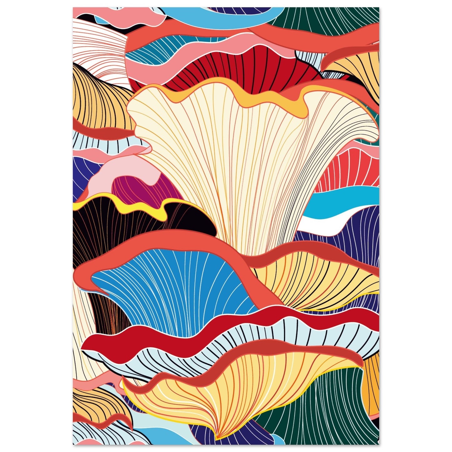 mushroom #poster# by ARTEXPRESSO