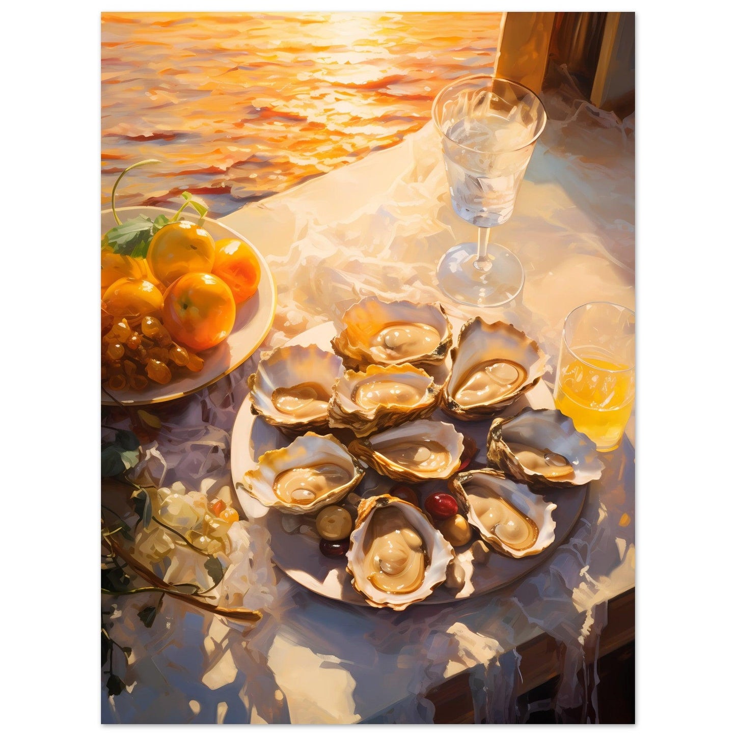 oysters n' ocean #poster# by ARTEXPRESSO