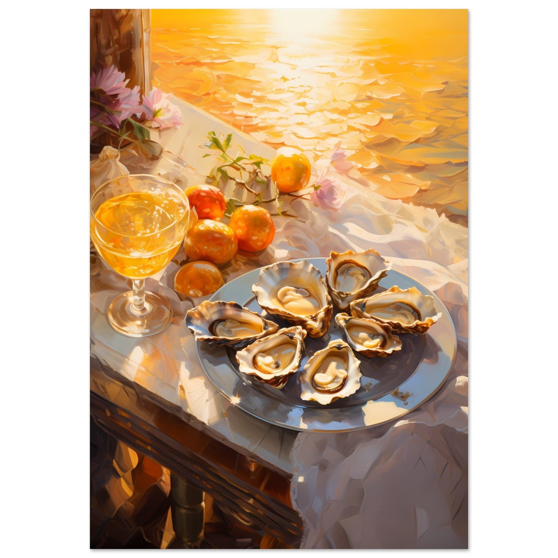 oysters n' ocean #poster# by ARTEXPRESSO