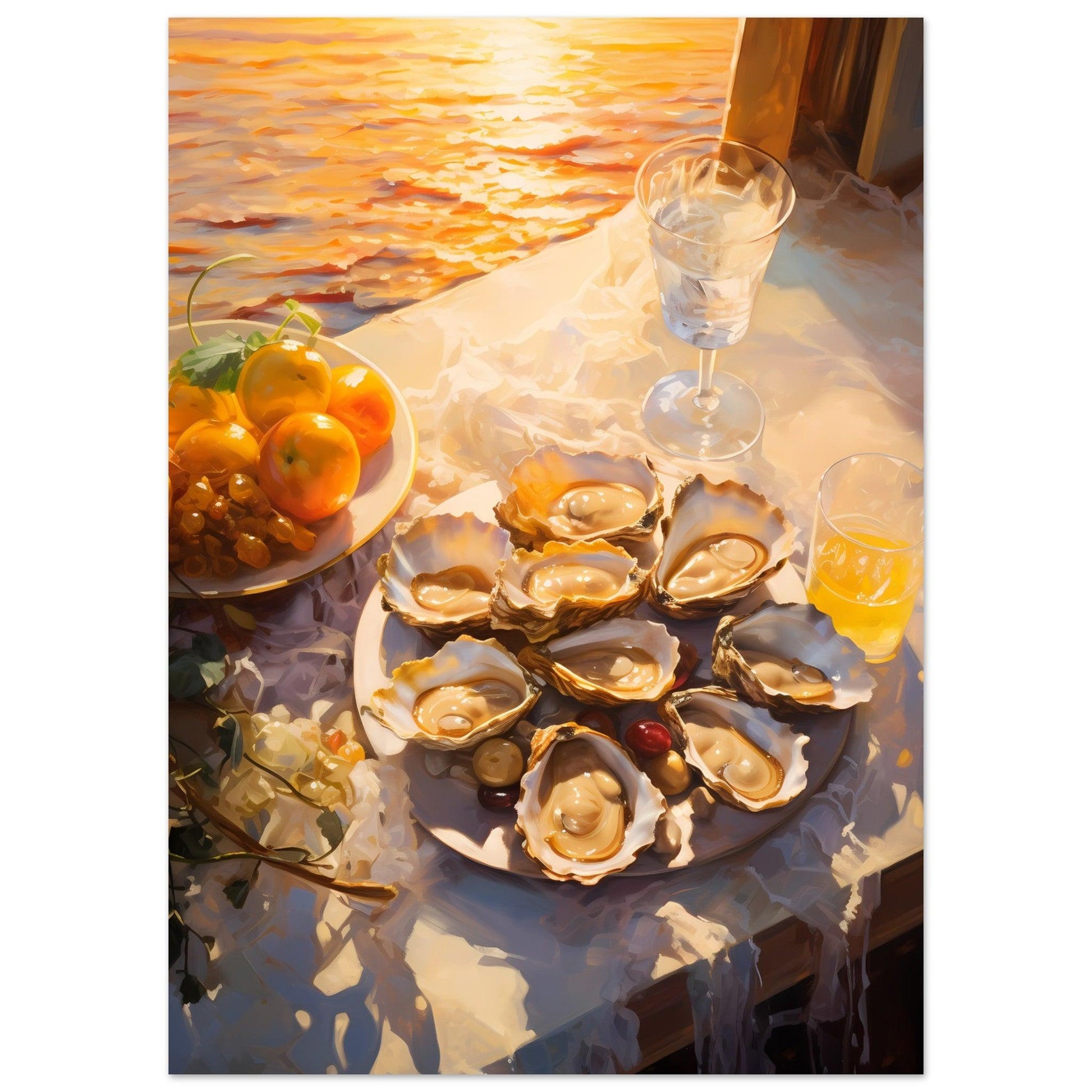 oysters n' ocean #poster# by ARTEXPRESSO