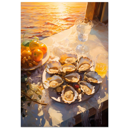 oysters n' ocean #poster# by ARTEXPRESSO