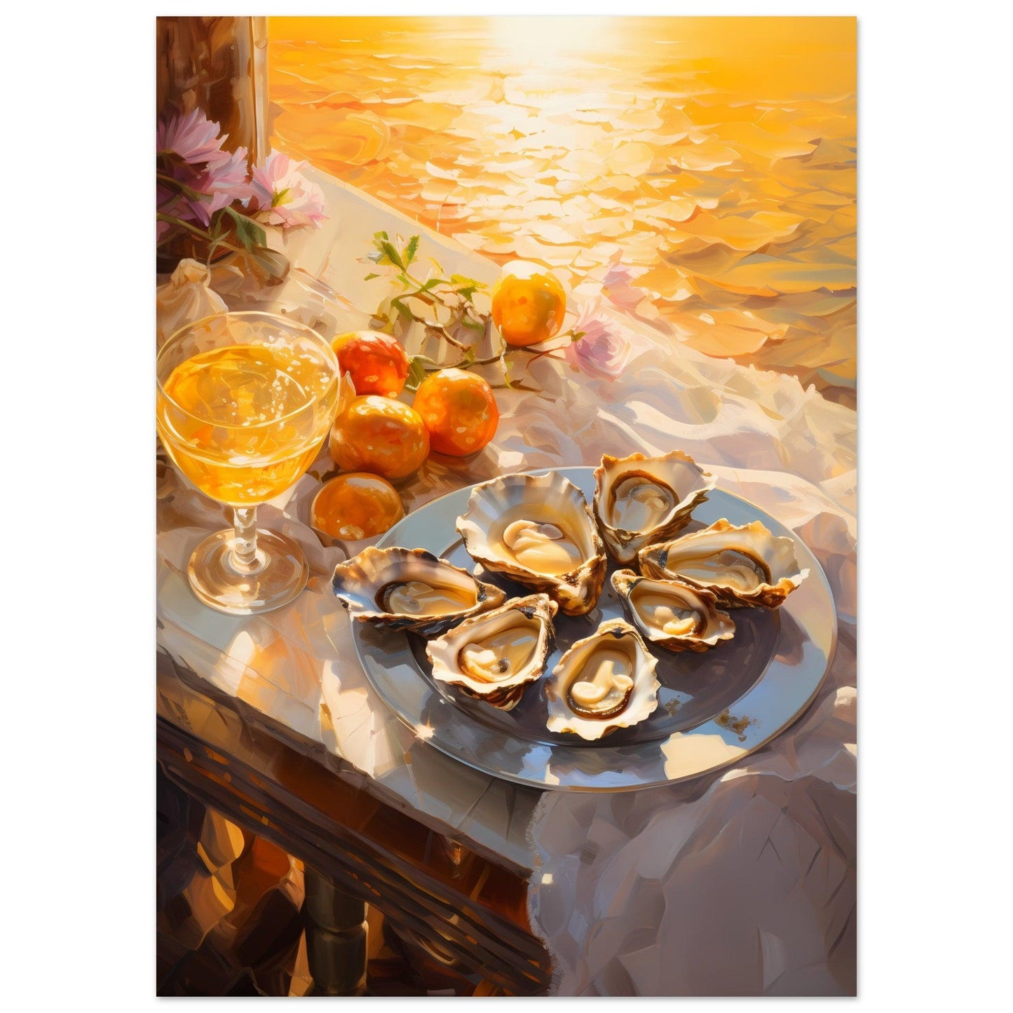 oysters n' ocean #poster# by ARTEXPRESSO