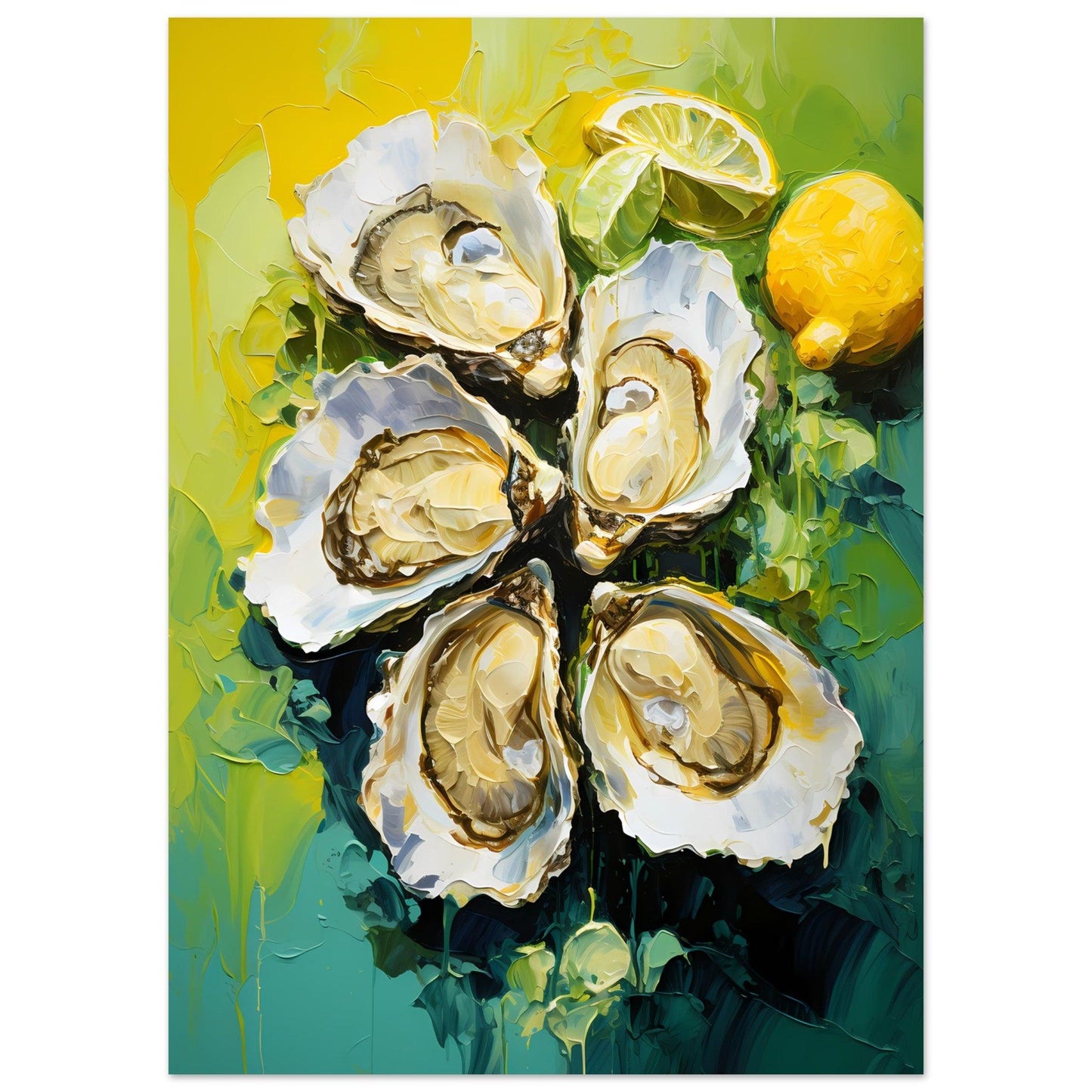 oysters n' pearls #poster# by ARTEXPRESSO