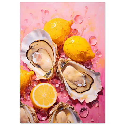 oysters n' pearls #poster# by ARTEXPRESSO