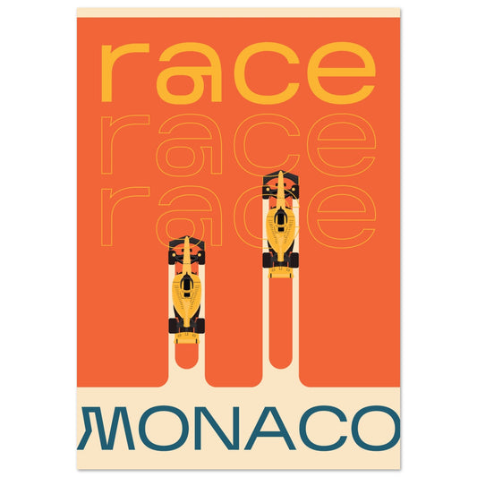 race - monaco #poster# by ARTEXPRESSO