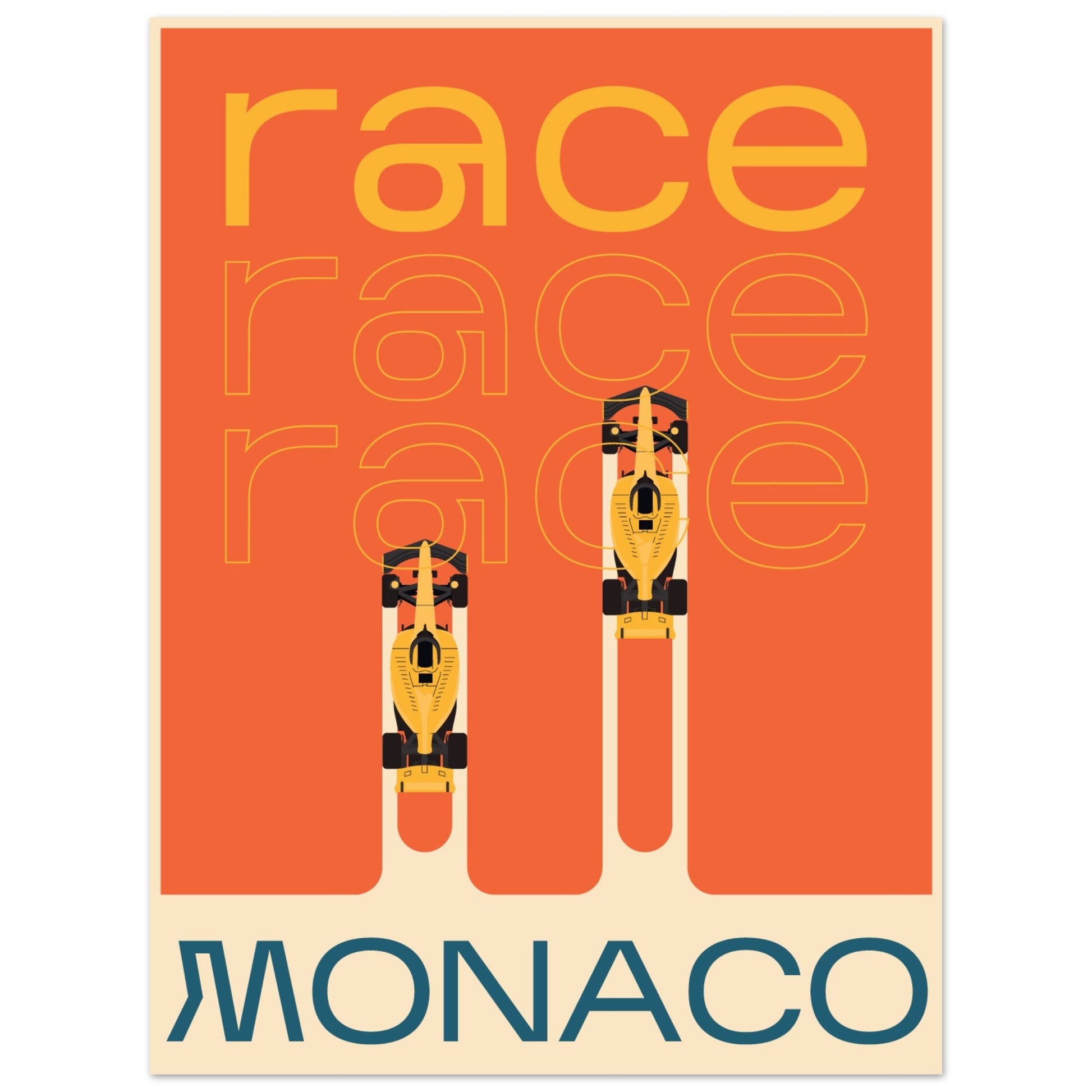 race - monaco #poster# by ARTEXPRESSO