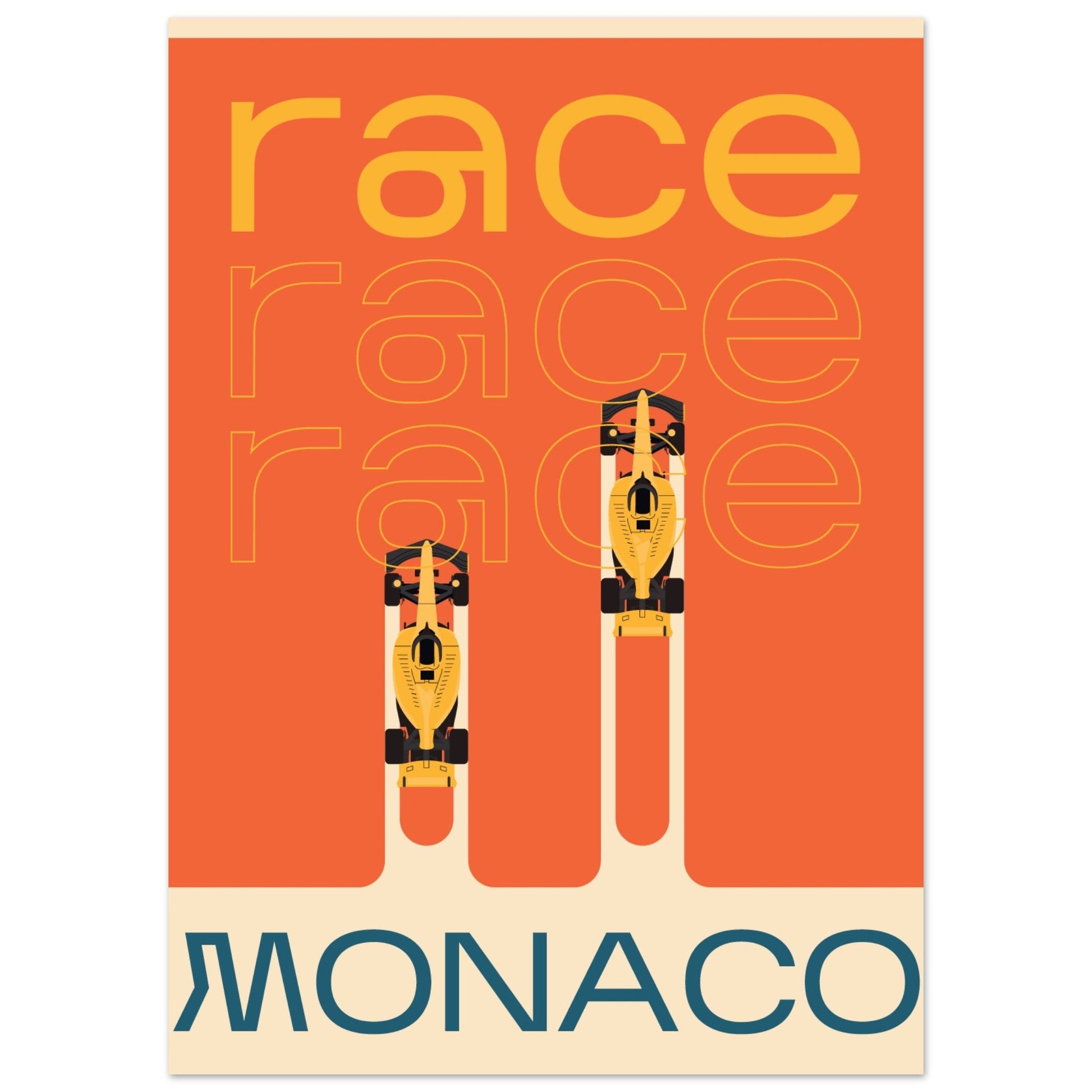 race - monaco #poster# by ARTEXPRESSO