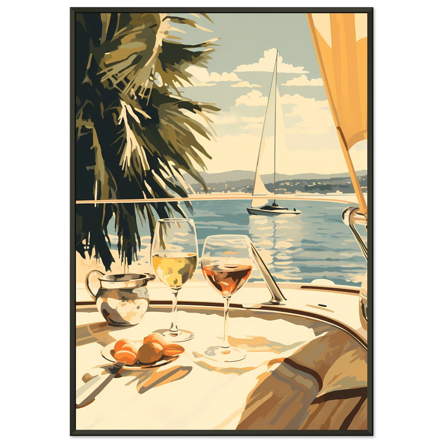 sailing n' wine #poster# by ARTEXPRESSO