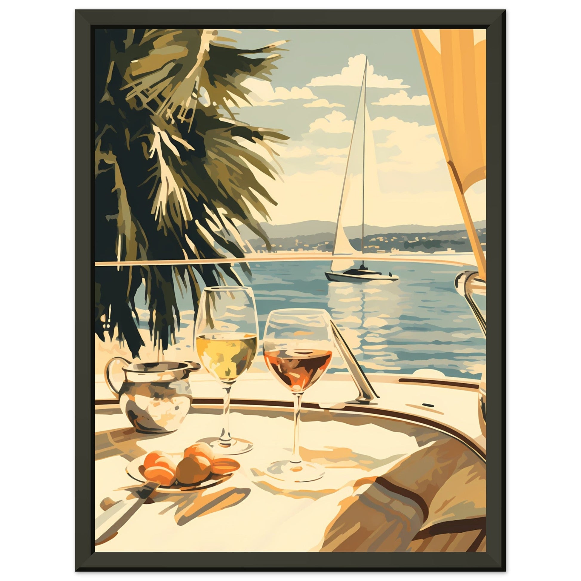 sailing n' wine #poster# by ARTEXPRESSO